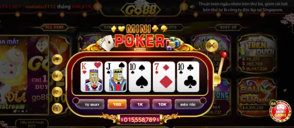 Game Mini Poker Go88 là gì?