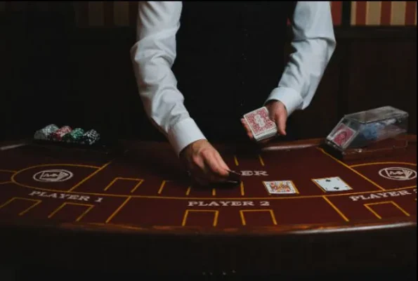Người chơi nhận bài từ Dealer, mỗi tay chơi 6 lá bài
