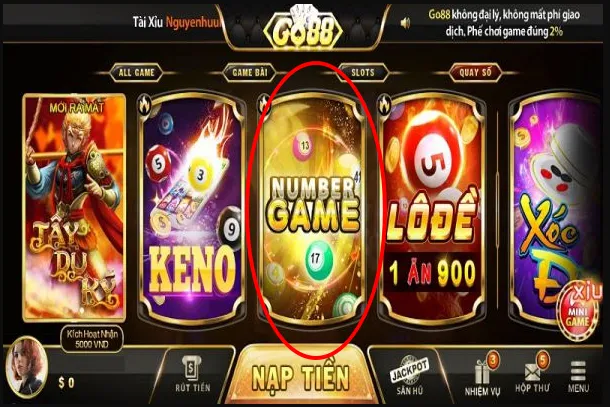 Keno Go88 - Tựa game “ăn khách” nhất sảnh Go88