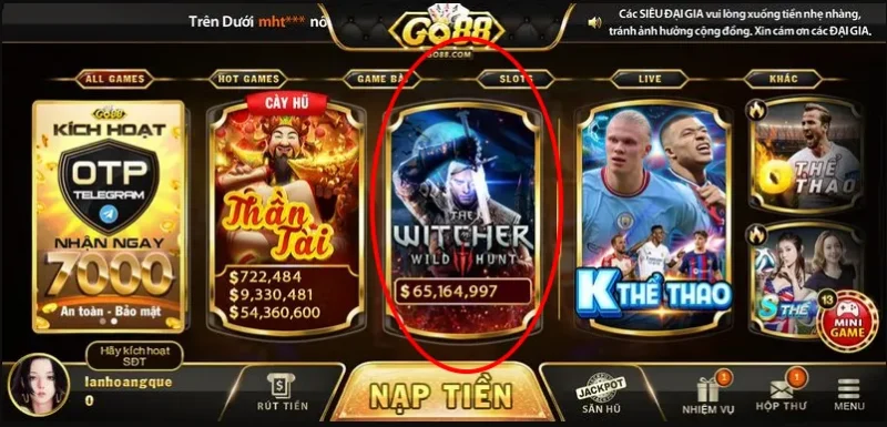 The Witcher Go88 - tựa game đình đám nhất 