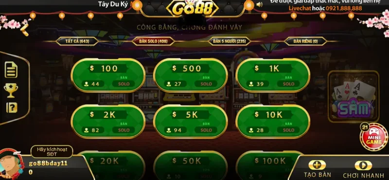 Go88 online cong game bai uy tin chat luong 2024 2